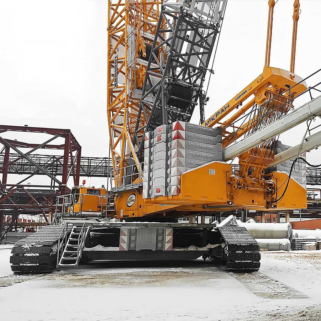 Аренда крана 600 тонн - Liebherr LR 1600/2 от компании М-Кран